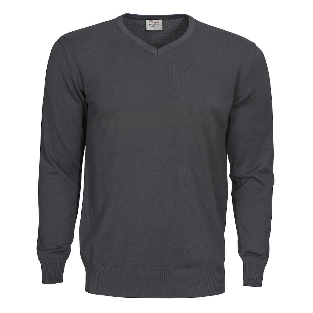 New Wave FOREHAND KNITTED V-NECK | Farbe: steel grey