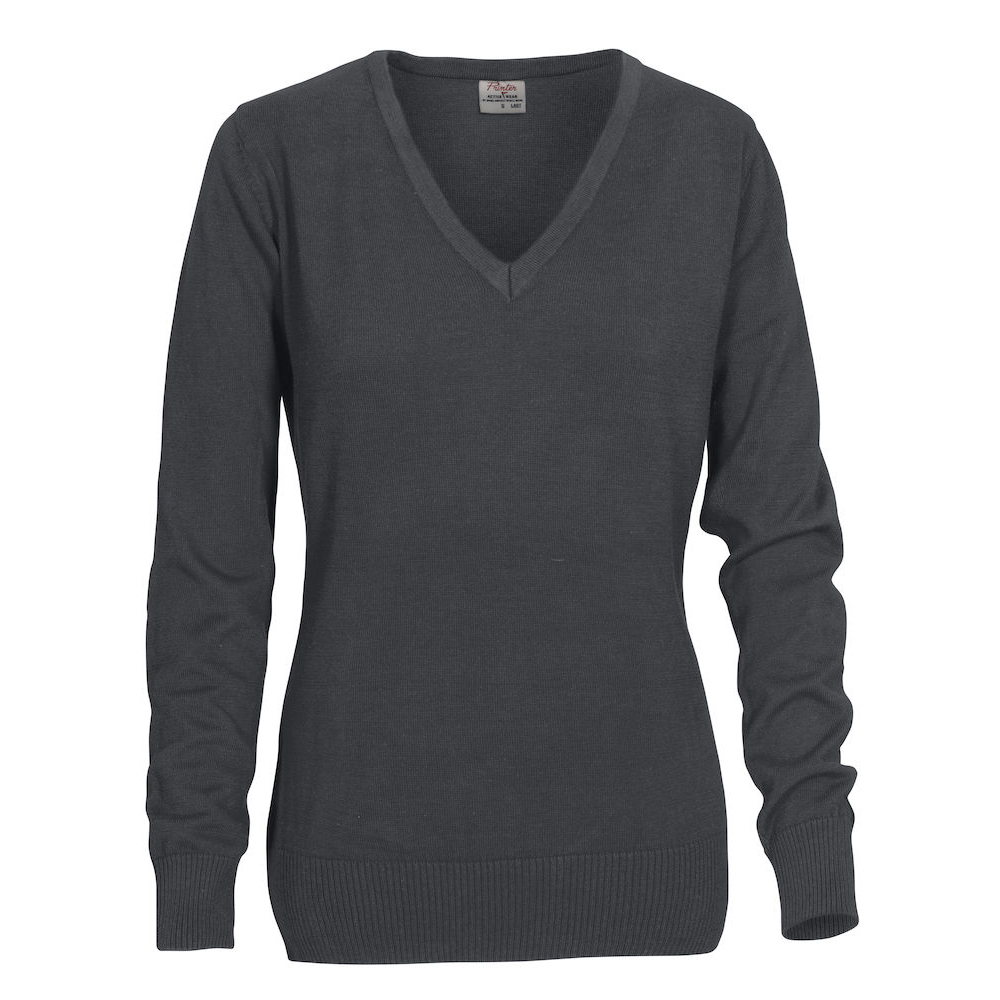 New Wave FOREHAND LADY KNITTED V-NECK | Farbe: steel grey