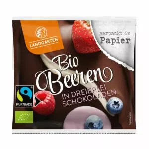 Bio Schoko Naschfrüchte aus Fairtrade Schokolade WER GmbH