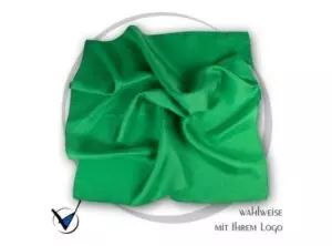 Tuch Kollektion UNI GÜ4 - Grasgrün als Werbeartikel mit Logo bedrucken